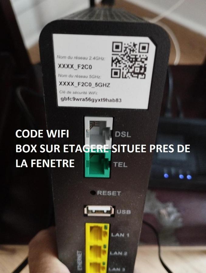 Spacieux T3 Lumineux Dans Quartier Historique Avec Wifi 雷东 外观 照片
